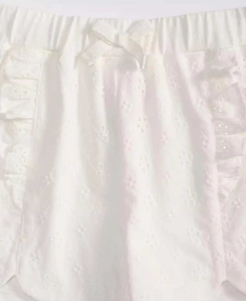 First Impressions Baby Girls Cotton Eyelet Shorts, Exclusively at Macy's 2