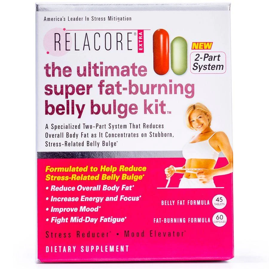 Relacore Ultimate Super Fat Burning Belly Bulge Kit, 2-Part System 1