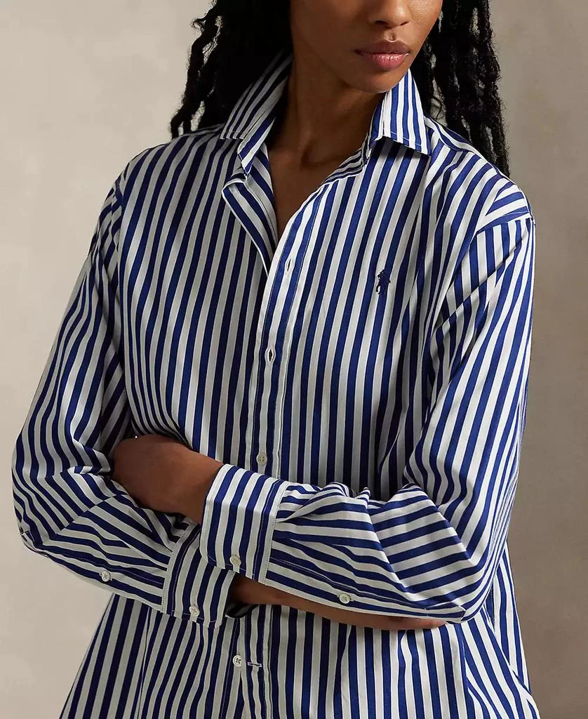 Ralph Lauren Women's Relaxed-Fit Striped Cotton Shirt 4