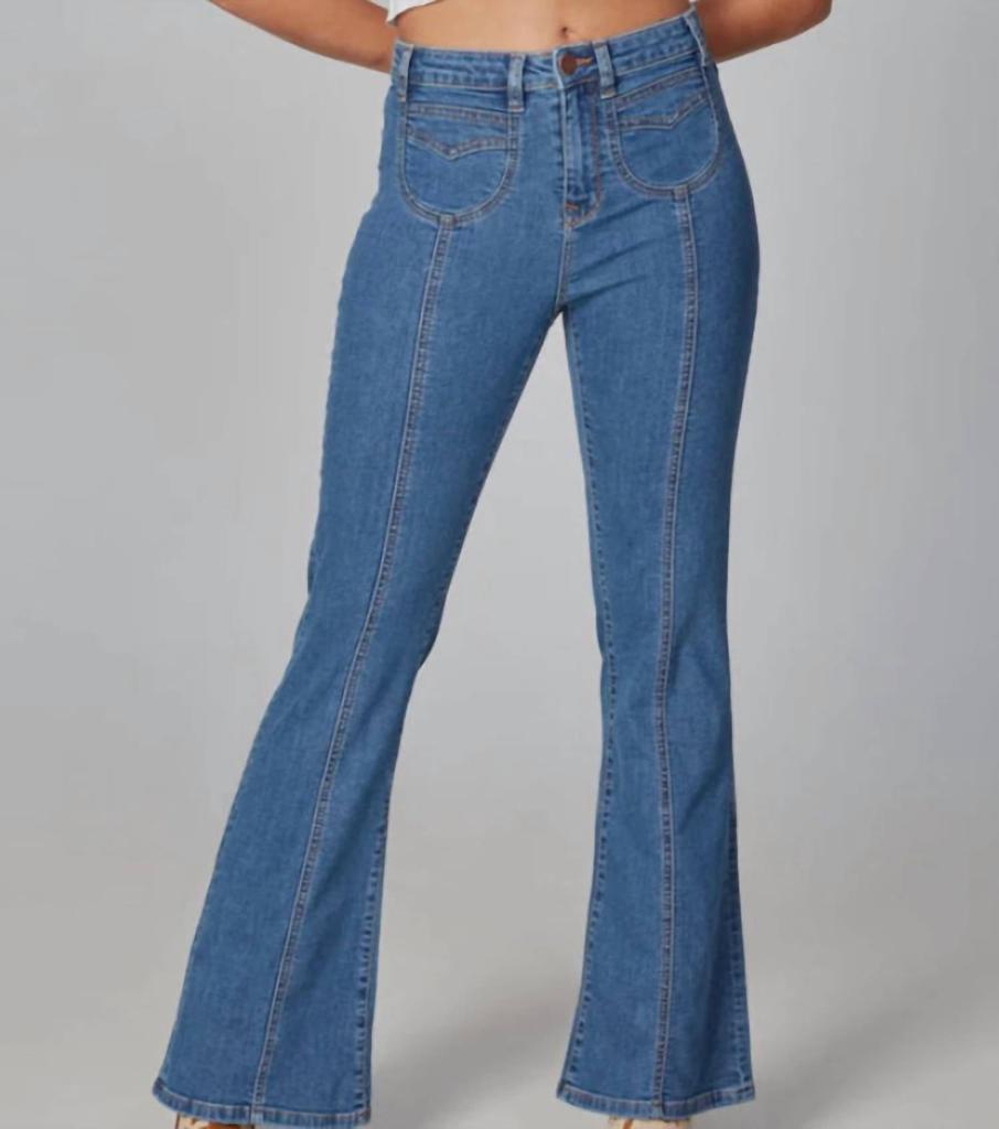 Lola Hats Alice High-rise Flare Jeans
