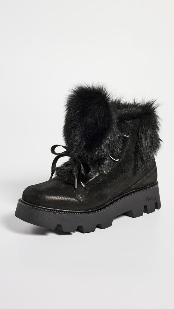 Montelliana Aurora Goat Fur Boots