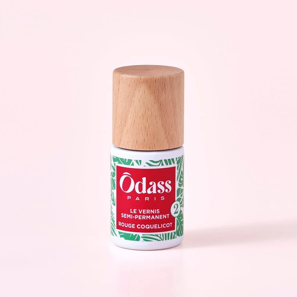 Ôdass Paris Le Vernis Semi-Permanent - Rouge Coquelicot 1