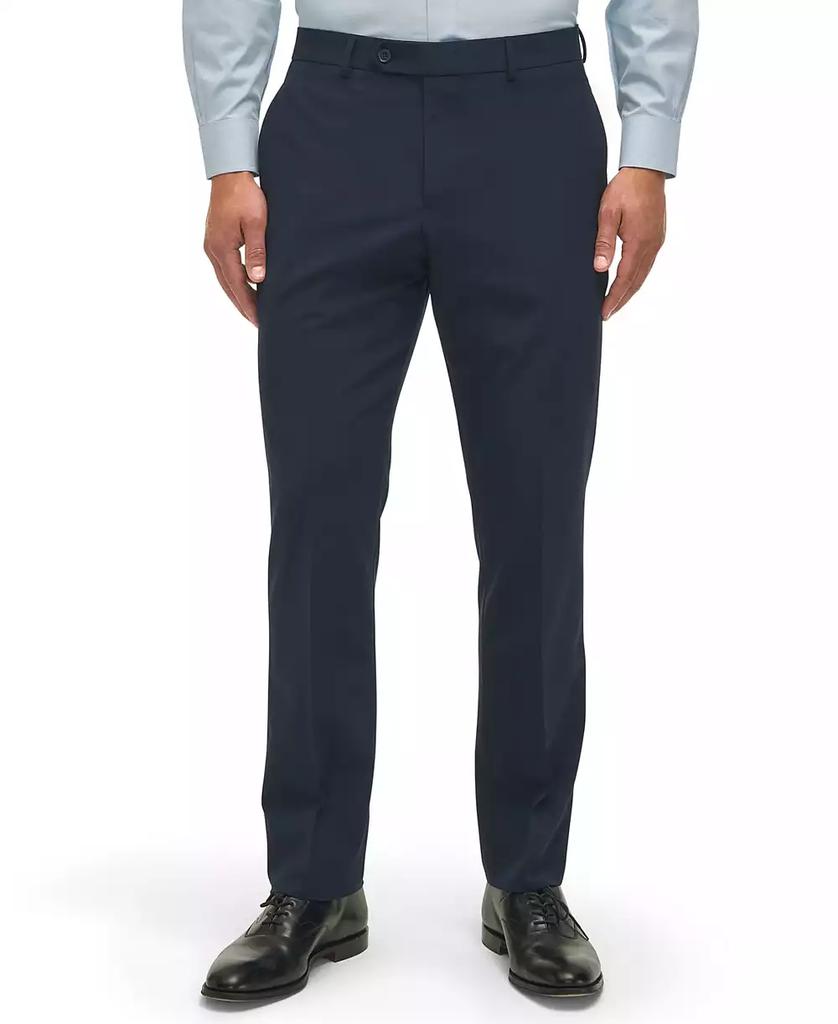 Brooks Brothers Men's Classic-Fit Stretch Wool Blend Suit Separates Pant