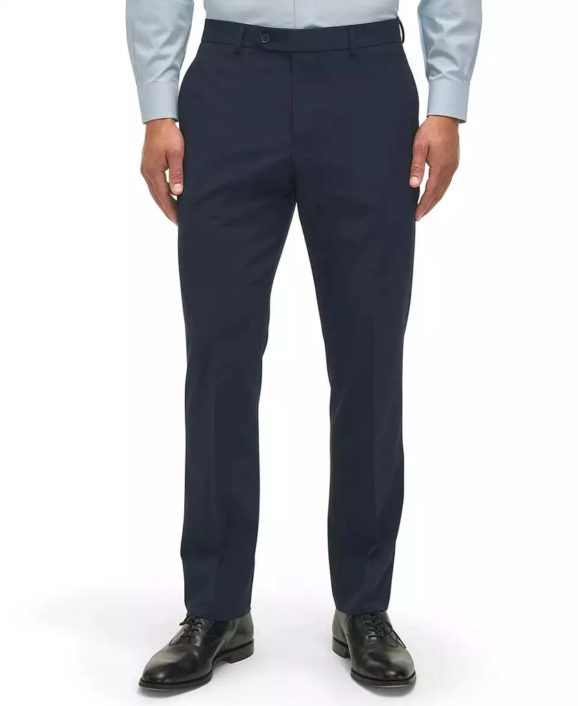 Brooks Brothers Men's Classic-Fit Stretch Wool Blend Suit Separates Pant 1