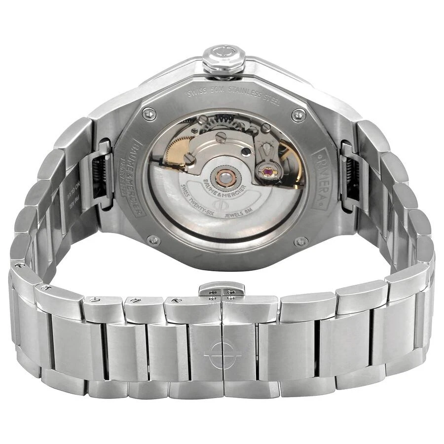 Baume Et Mercier Riviera Automatic Silver Dial Unisex Watch M0A10663 3