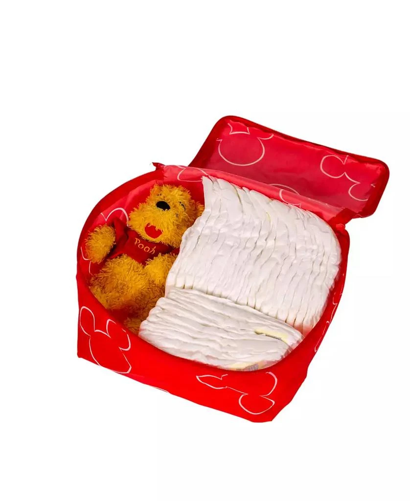 J L childress Disney Baby Ultimate Padded Backpack Car Seat Travel Bag, Mickey 7