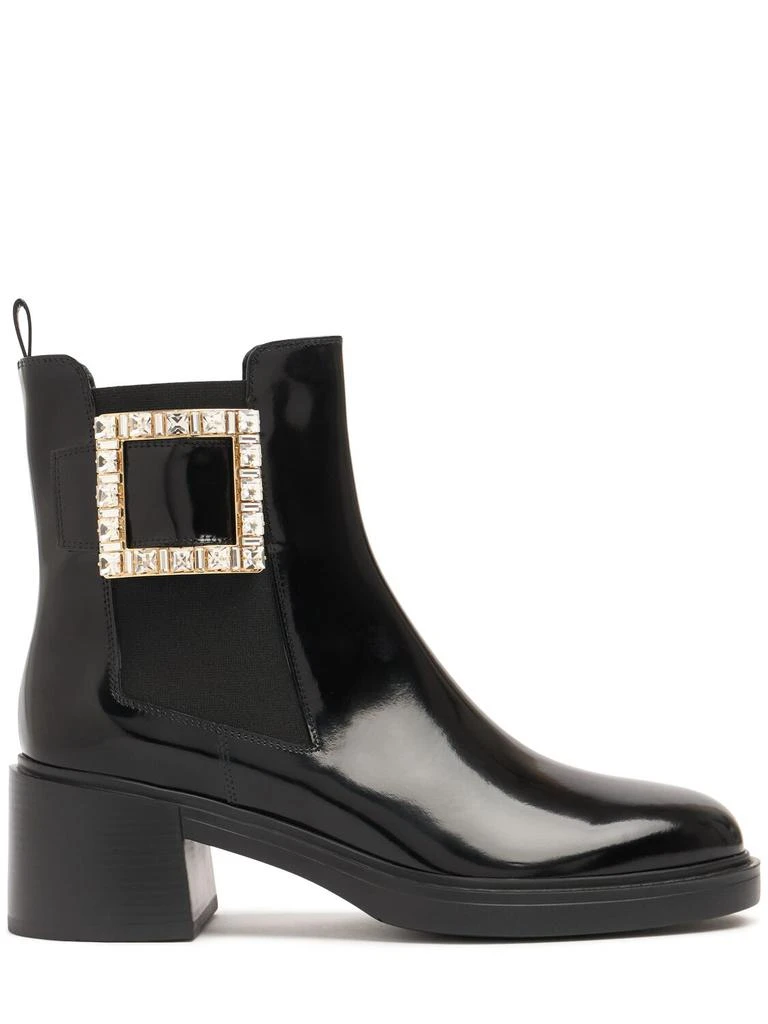 Roger Vivier 60mm Viv Ranger Patent Leather Boots 1