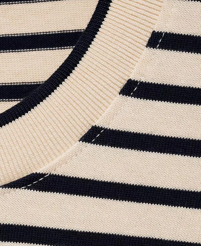 Mango Men's Relaxed-Fit Striped T-Shirt 6