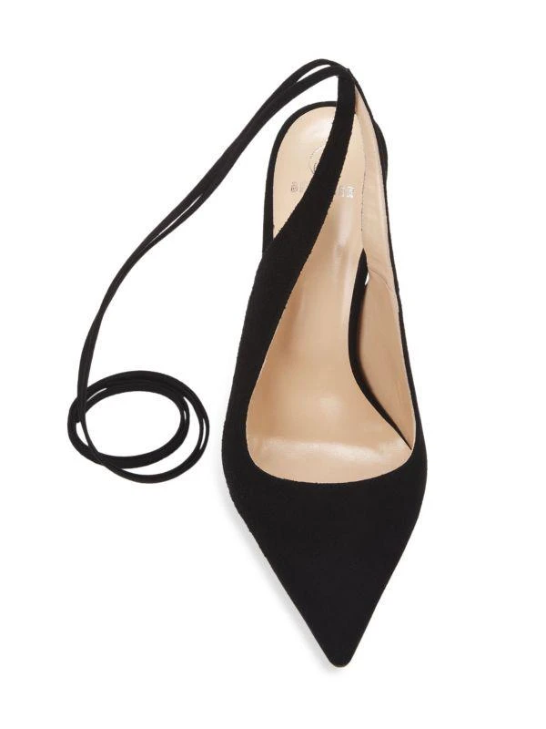 Brother Vellies Ribbon Suede Pumps 5