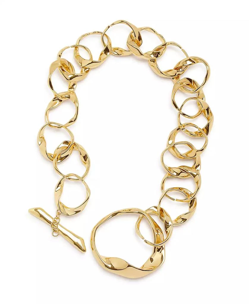 Robert Lee Morris Sculpted Link Collar Necklace 3