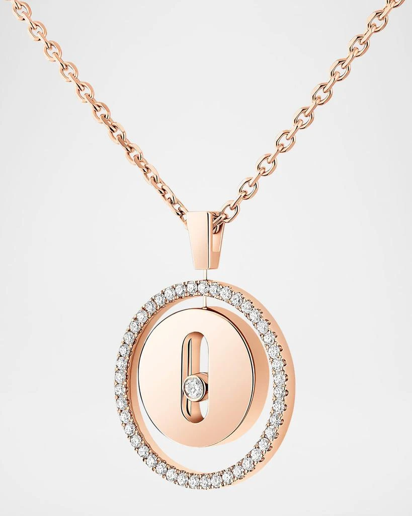 Messika LUCKY MOVE 18K ROSE GOLD DIAMOND NECKLACE 3