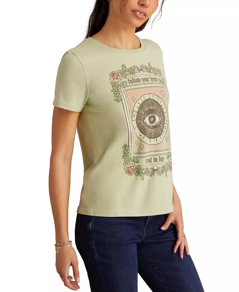Lucky Brand Women's Follow Your Heart Classic Crewneck T-Shirt