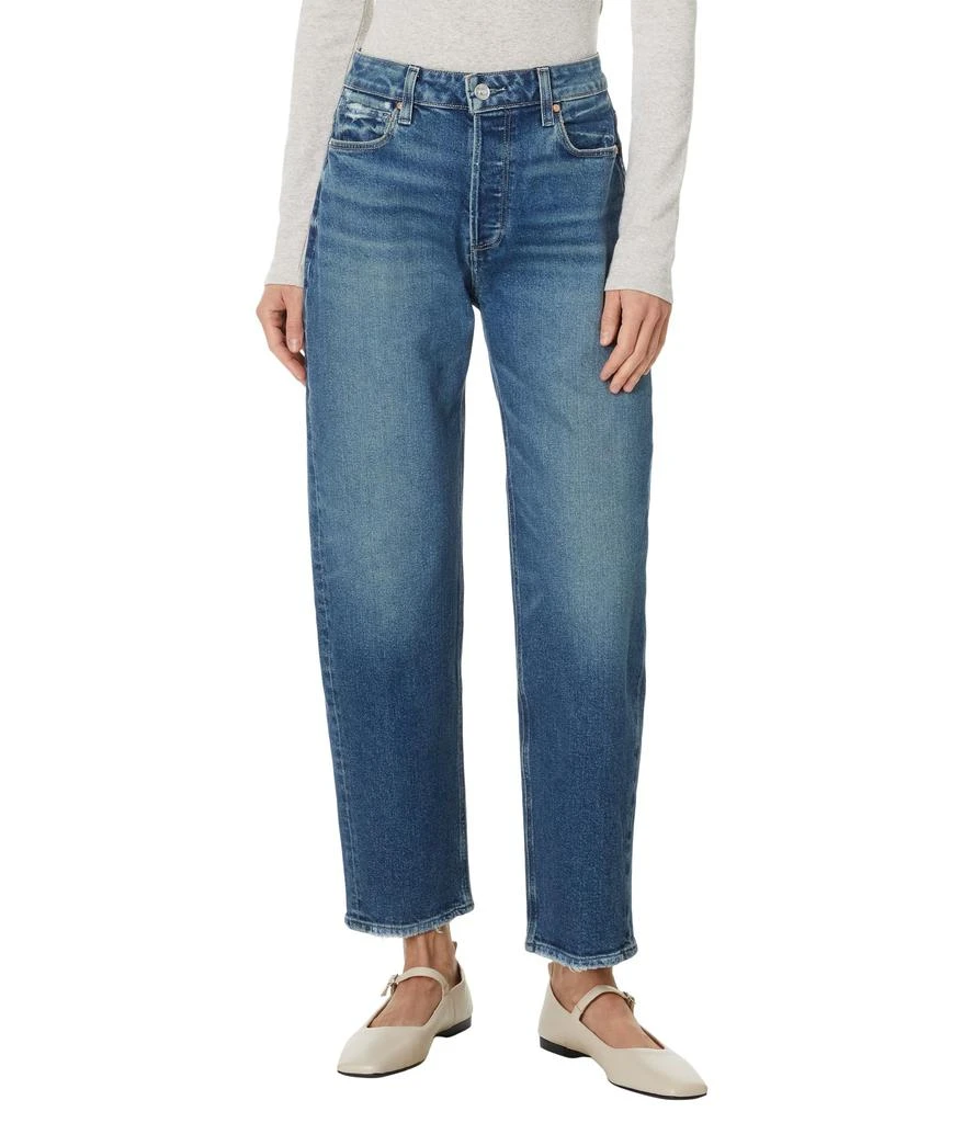 Paige Alexis Covered Button Fly in Lovejoy Distressed 1
