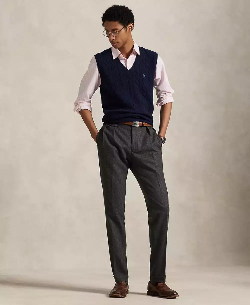 Ralph Lauren Men's Cable-Knit Wool-Cashmere Sweater Vest