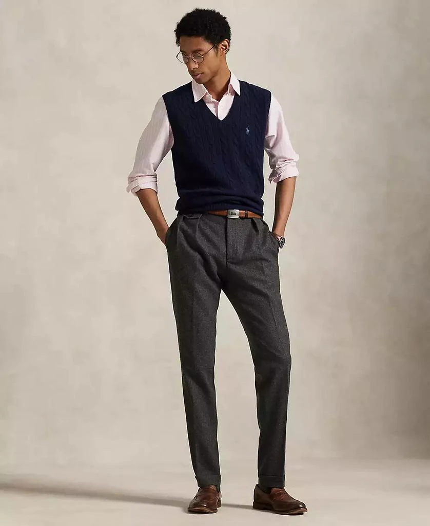 Ralph Lauren Men's Cable-Knit Wool-Cashmere Sweater Vest 2