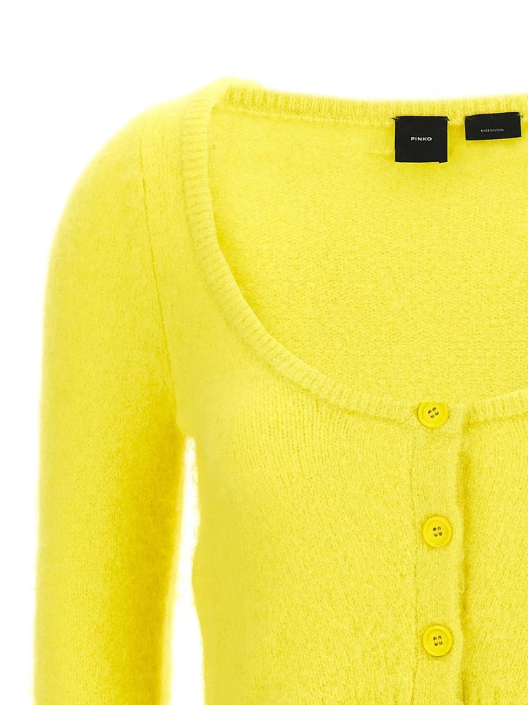 PINKO Pinko Colorpoint Cropped Cardigan 3