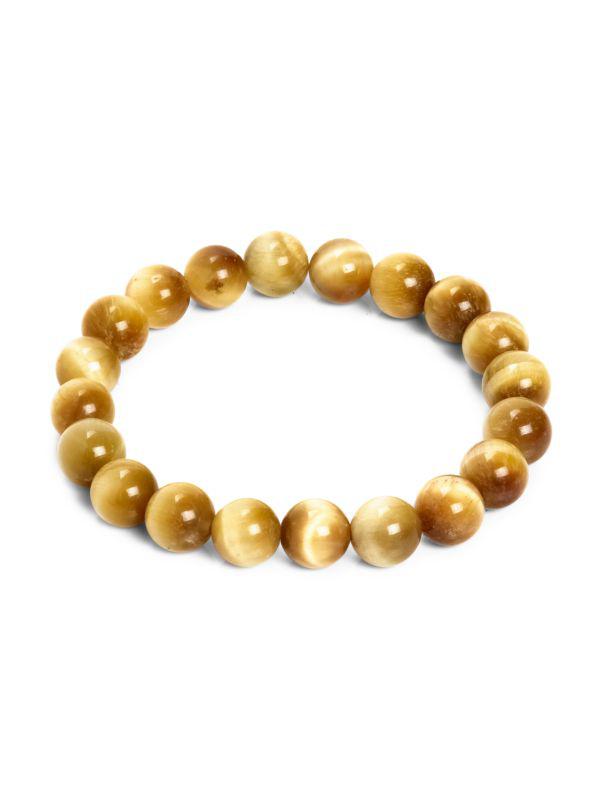 Jean Claude Tiger Eye Beaded Bracelet