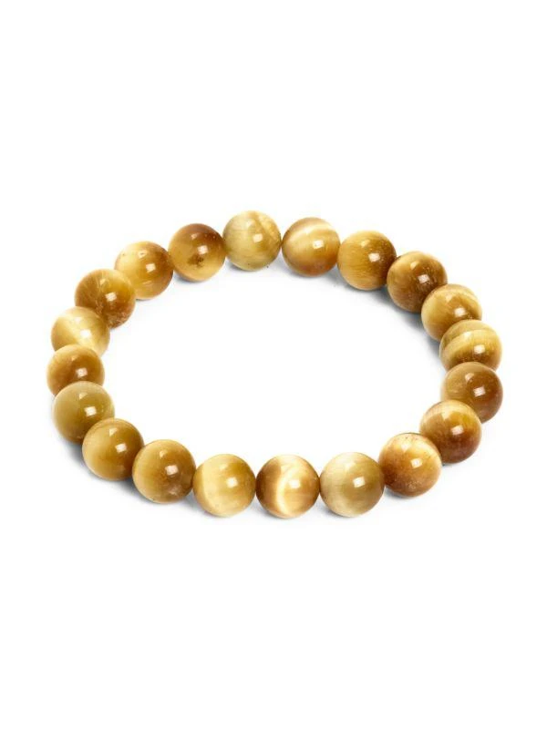 Jean Claude Tiger Eye Beaded Bracelet 1