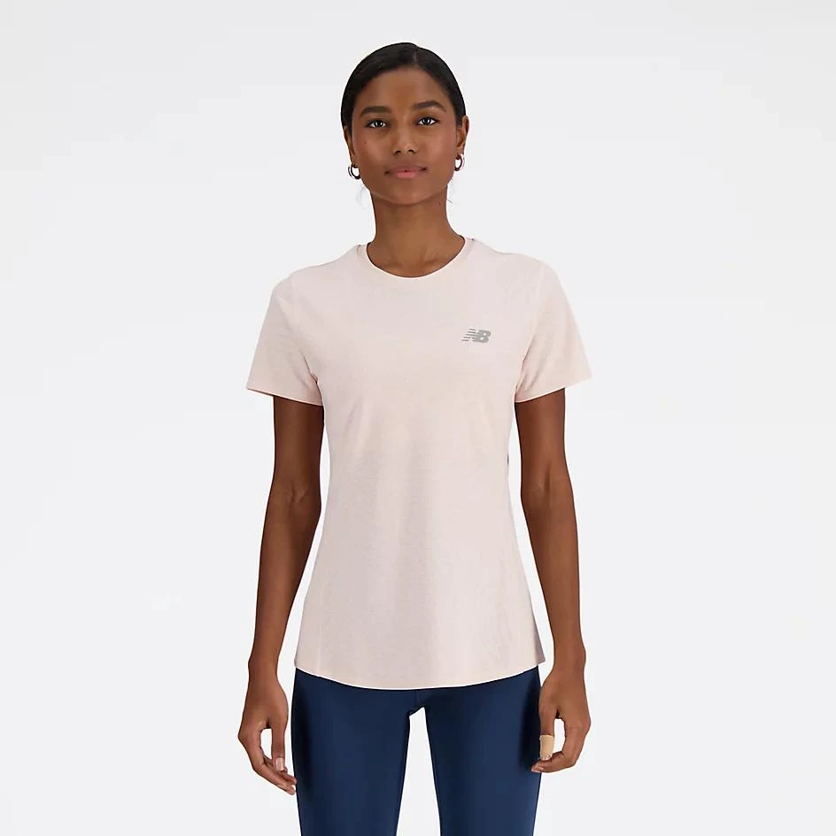 New Balance Jacquard Slim T-Shirt 1