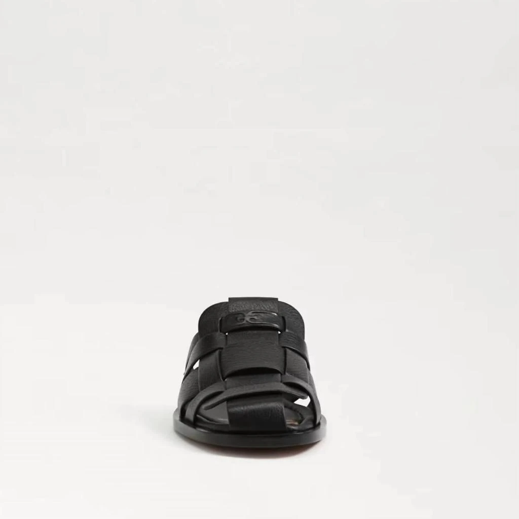Sam Edelman Women's Dina Slip On Mule In Black Leather 5