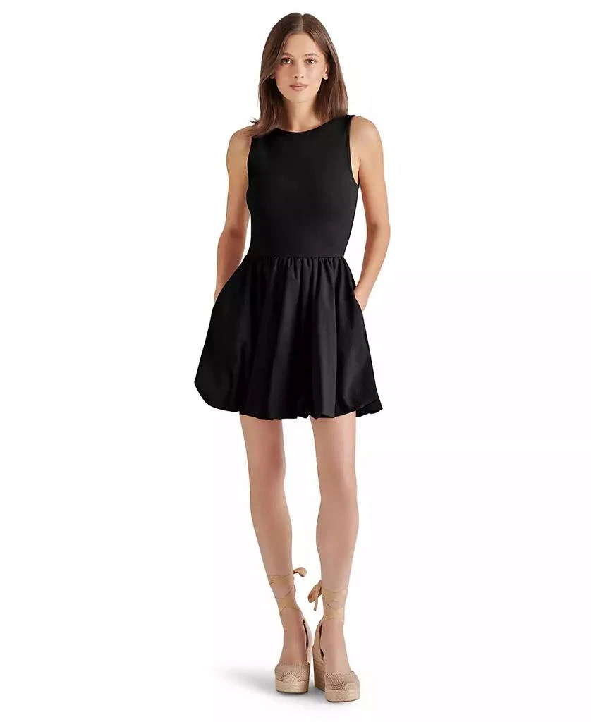 Shop Women's Palermo Mixed-Media Bubble-Hem Fit & Flare Dress on Sale at  BeyondStyle  Get 31% Off Women's Palermo Mixed-Media Bubble-Hem Fit & Flare  Dress with Limited-Time Flash Deals, Exclusive Discounts, and