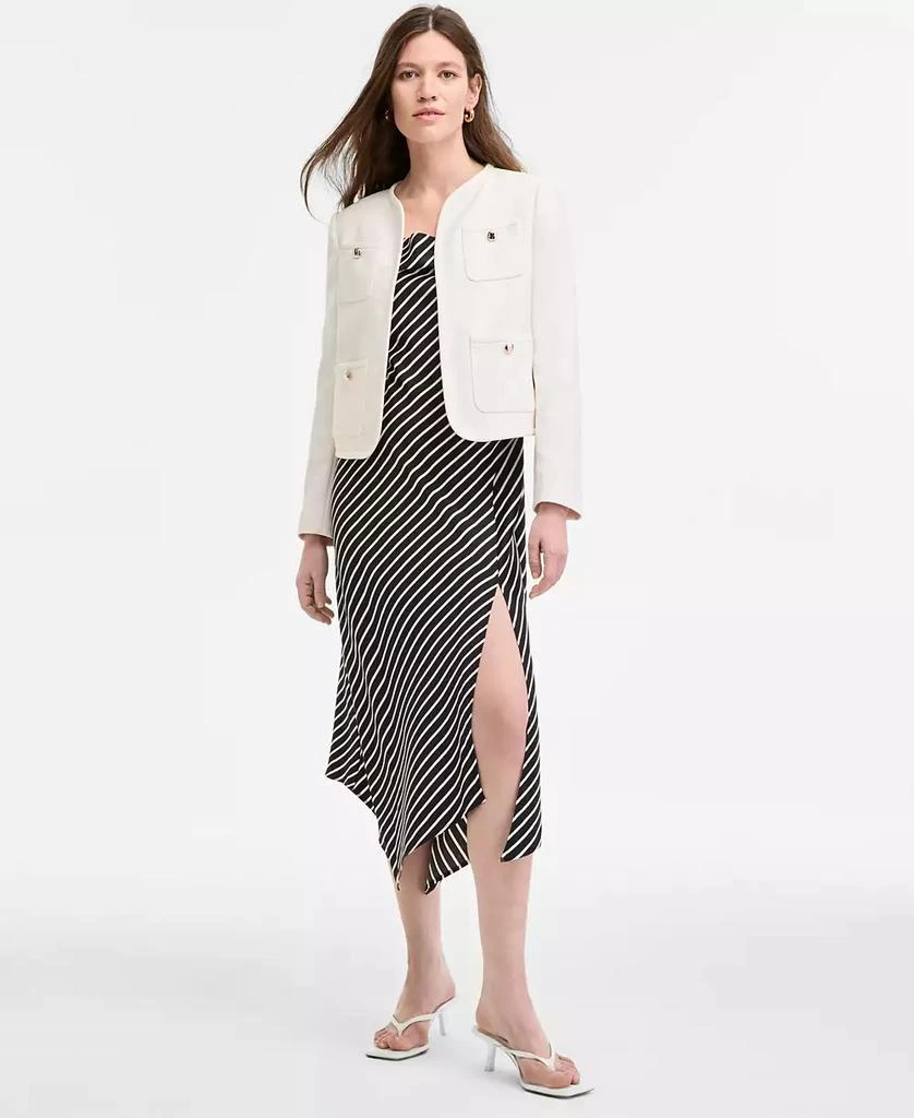 Bar III Women's Tweed Jacket, Exclusively at Macy's 1