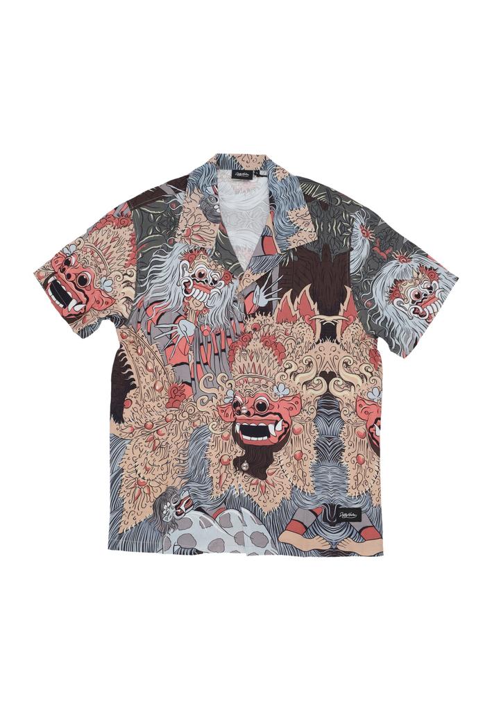 DOLLY NOIRE Shirt Short Sleeve Barong and Rangda Bowling Shirt Multi
