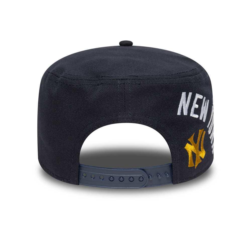 New Era New Era NY Yankees adjustable pillbox cap in navy - Hats