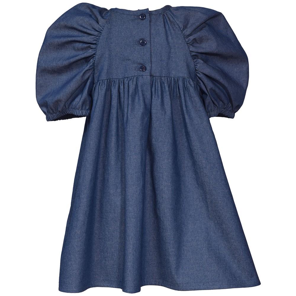 Bonnie Jean Toddler & Little Girls Cotton Denim Smocked Dolman Dress