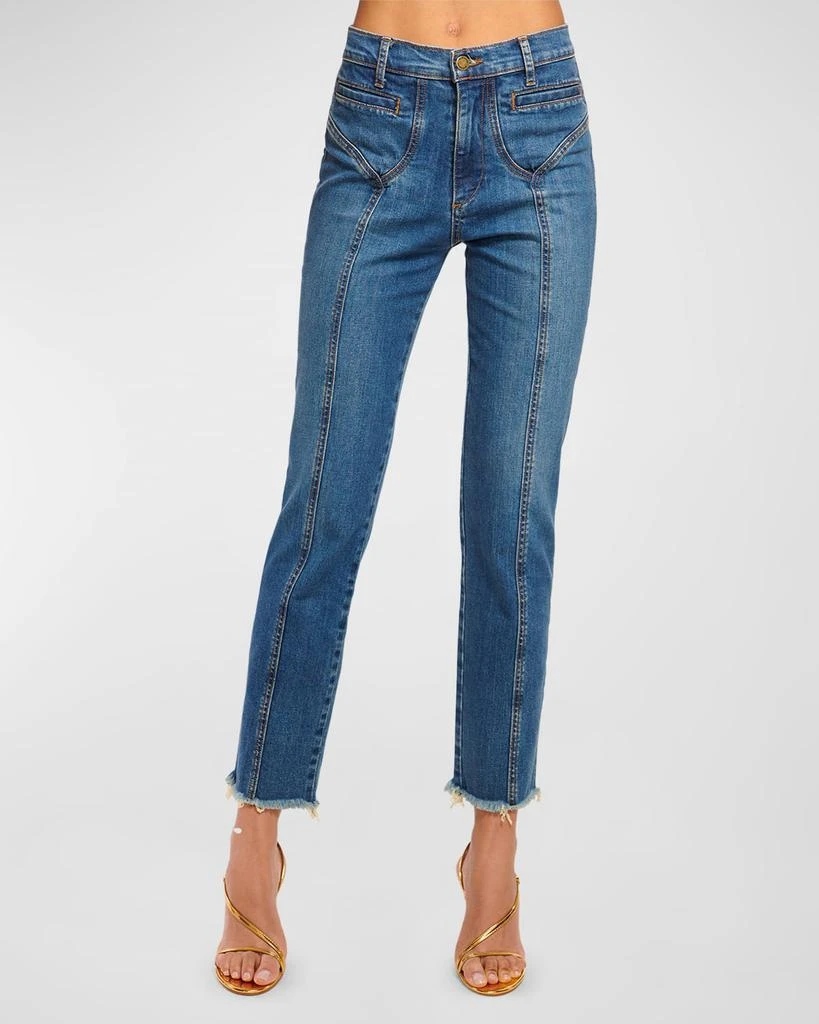 Ramy Brook Zayne Straight-Leg Jeans 2