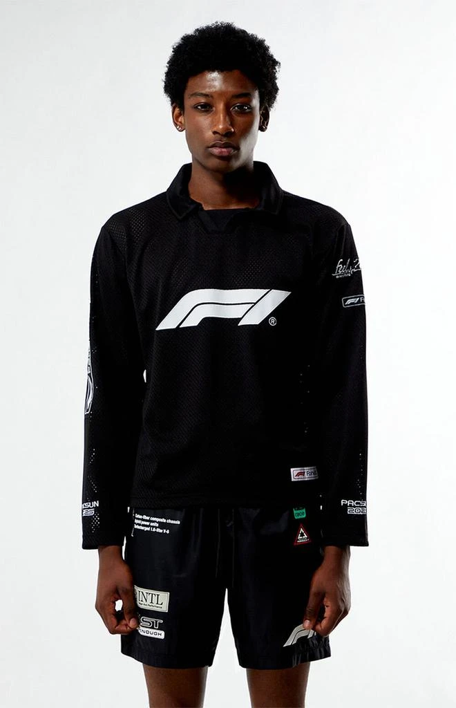 Formula 1 x PacSun Miami Black Long Sleeve Apex Jersey 1