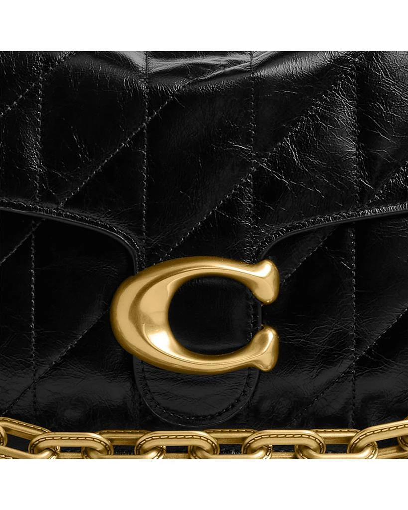 Coach Chain Tabby Quilted Leather Shoulder Bag 7