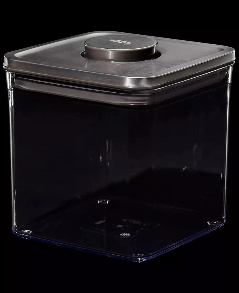 OXO Steel POP Big Square Short 1.1-Qt. Food Storage Container 3