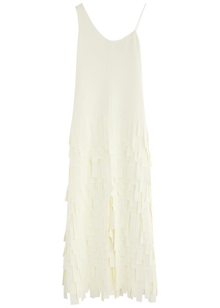 A.W.A.K.E MODE Laser-cut crepe maxi dress