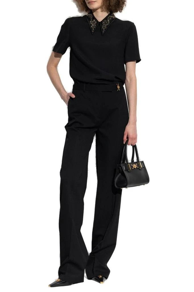 Versace Versace Embellished Knitted Top 4