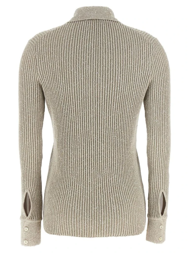 Magda Butrym Magda Butrym Marled Collared Jumper 2