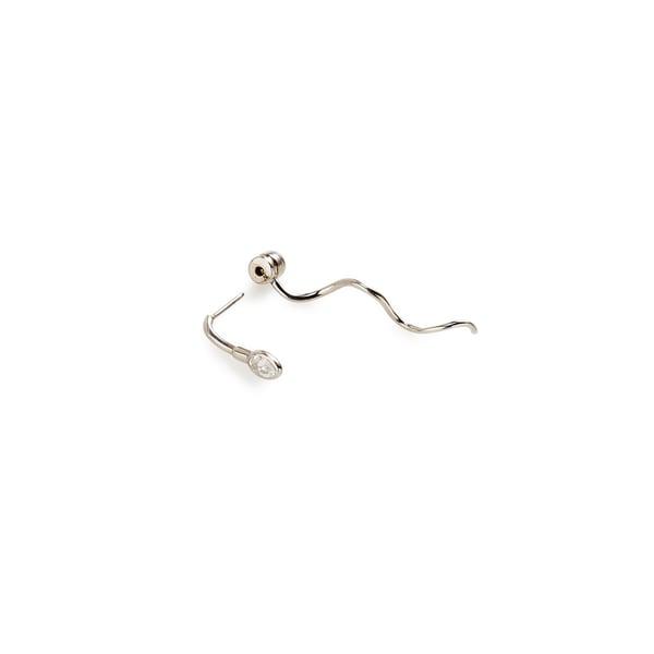 Alan Crocetti Brass earring