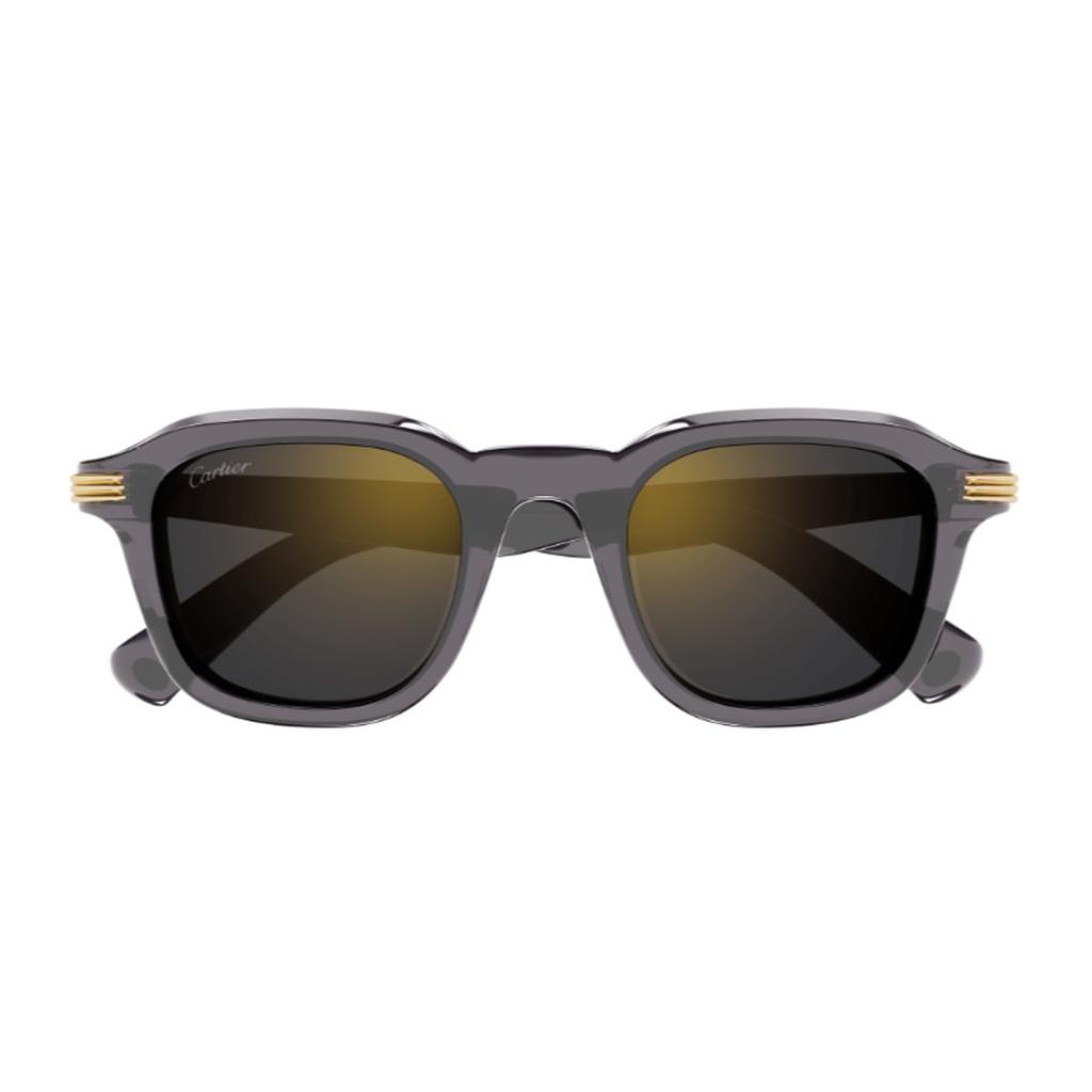 Cartier Eyewear Cartier Ct0536s Première De Cartier 003 Grey Sunglasses