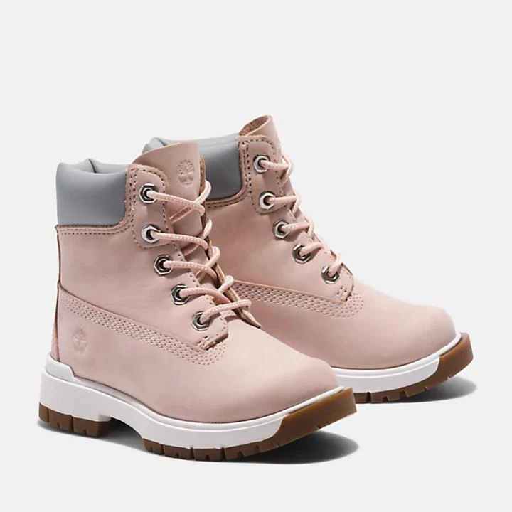 Timberland Tree Vault 6 Inch Boot for Toddler in Pink 4