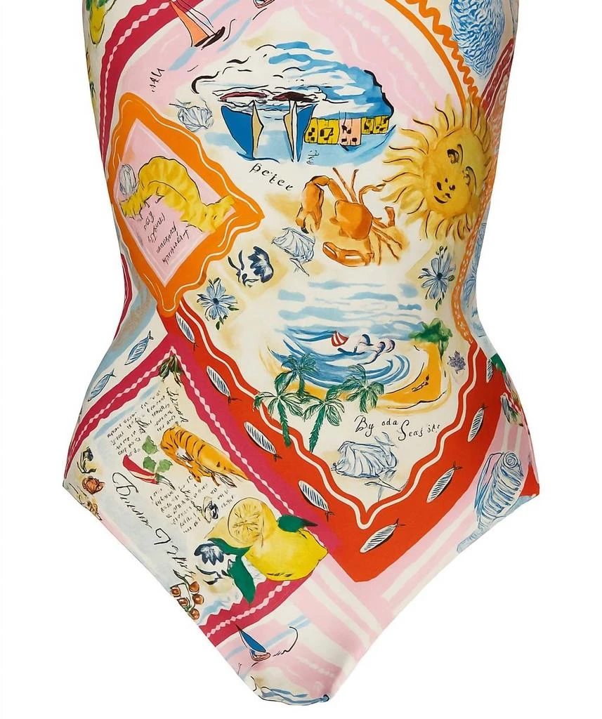 Seafolly Seafolly - Women's Wish You Were Here Bandeau One Piece 1