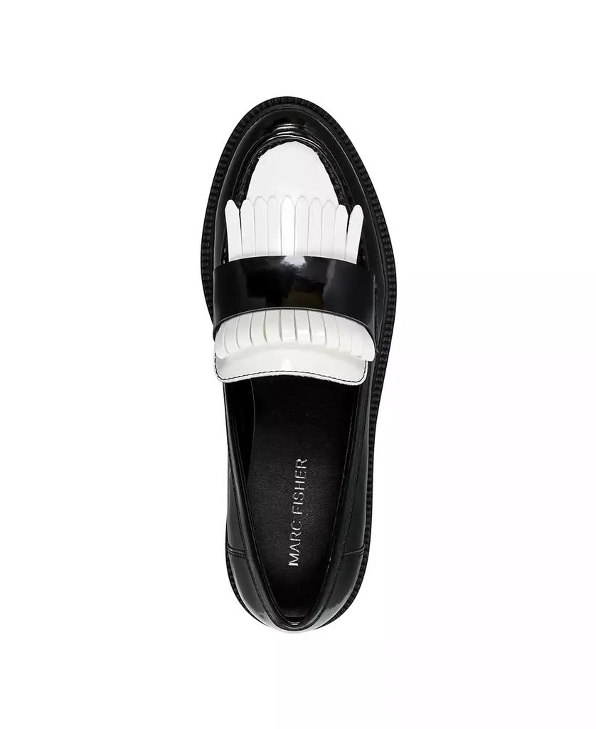 Marc Fisher Women's Calixy Fringe Slip-On Loafers 4