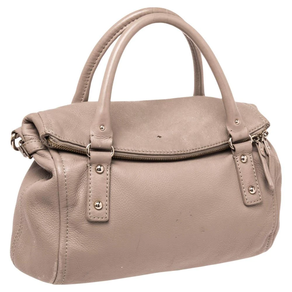 Kate Spade Kate Spade Beige Leather Cobble Hill Leslie Satchel 3
