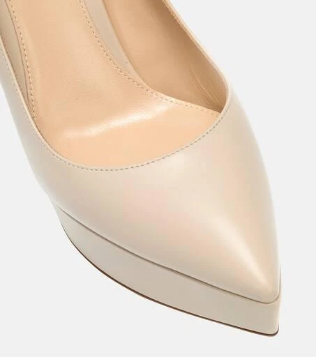 Gianvito Rossi Dasha leather pumps 6