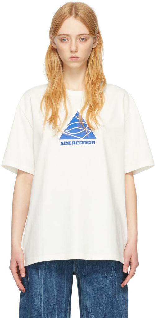 ADER error White Cotton T-Shirt