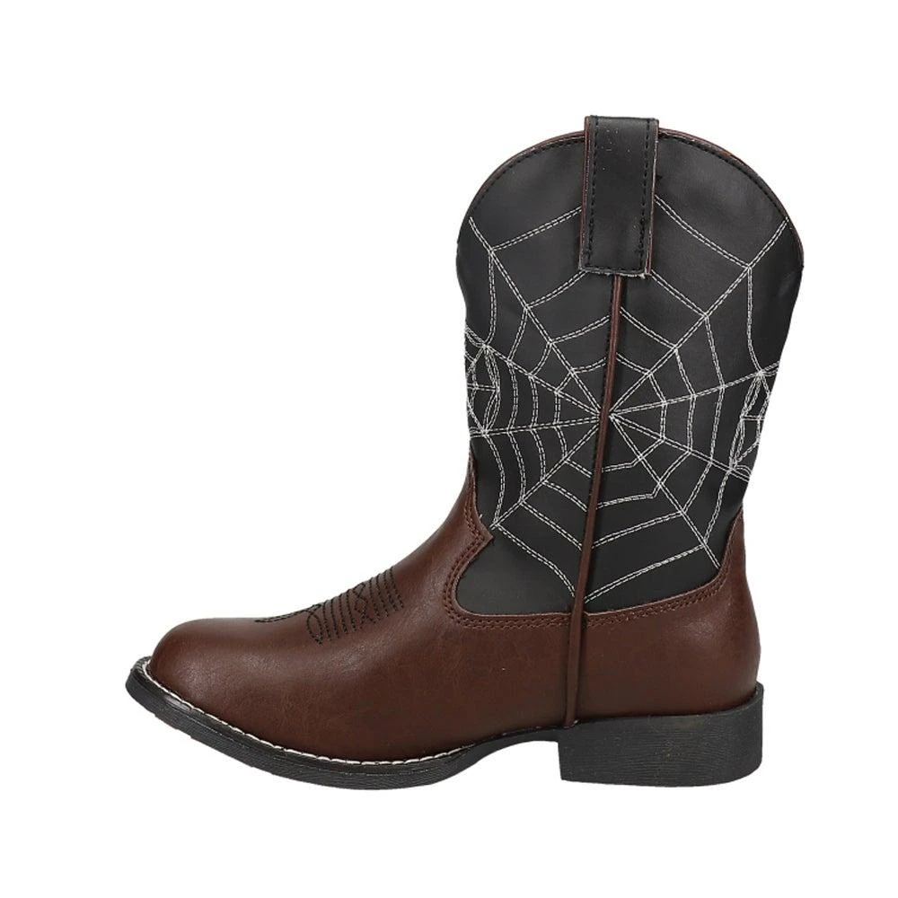 Roper Spider Web Light Up Round Toe Cowboy Boots (Toddler-Little Kid) 3