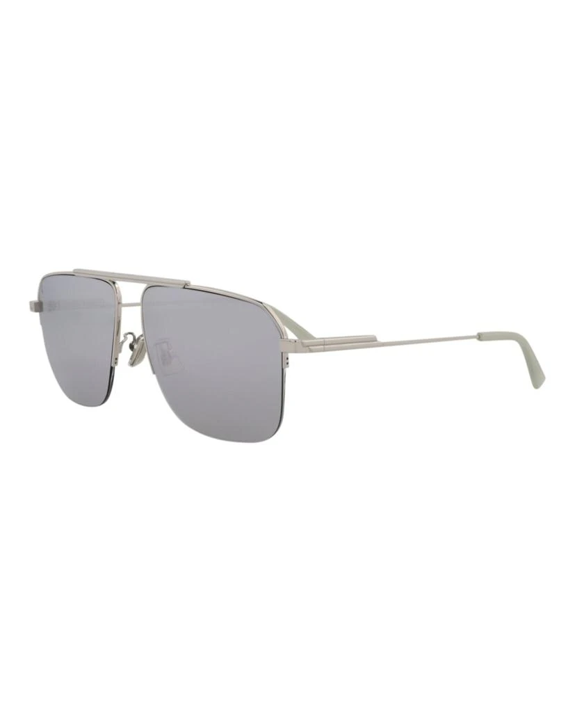 Bottega Veneta Aviator-Frame Metal Sunglasses 2