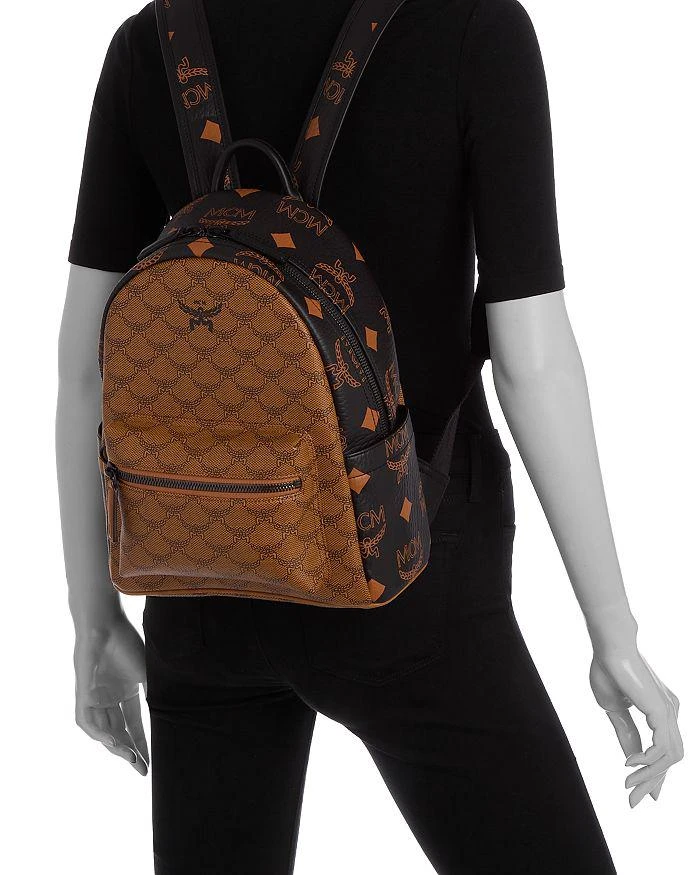 MCM Stark Mixed Monogram Backpack 2