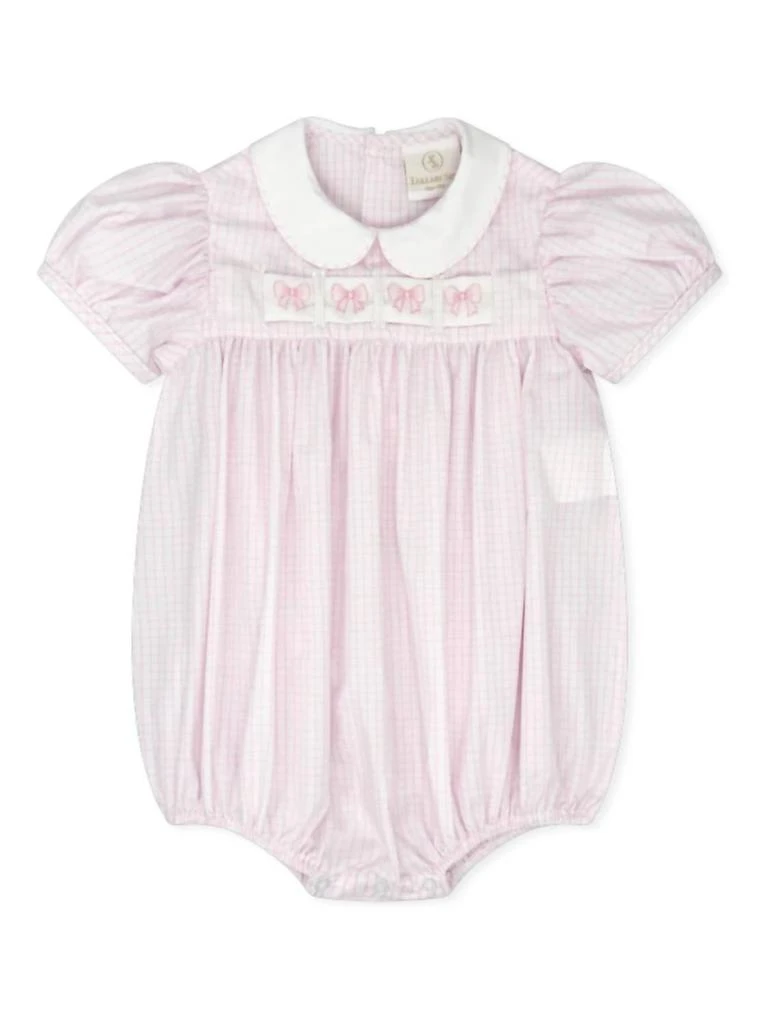 Lullaby Set Lullaby Set - Girls Ruth Ribbon Bubble Romper 3