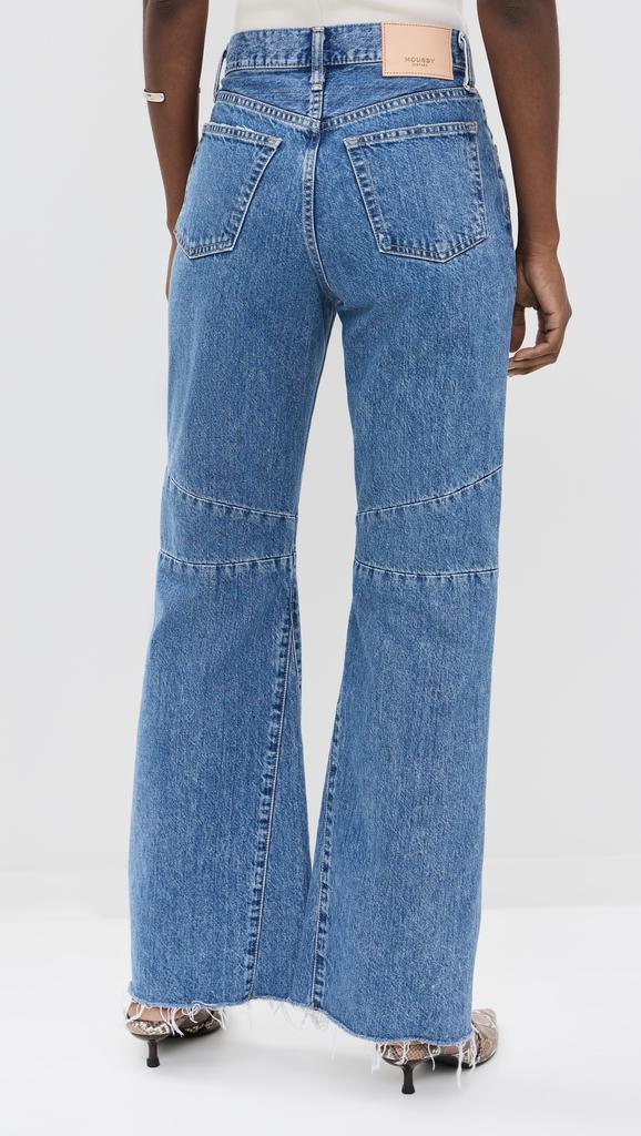 MOUSSY VINTAGE MV Riviera Switching Flare Jeans