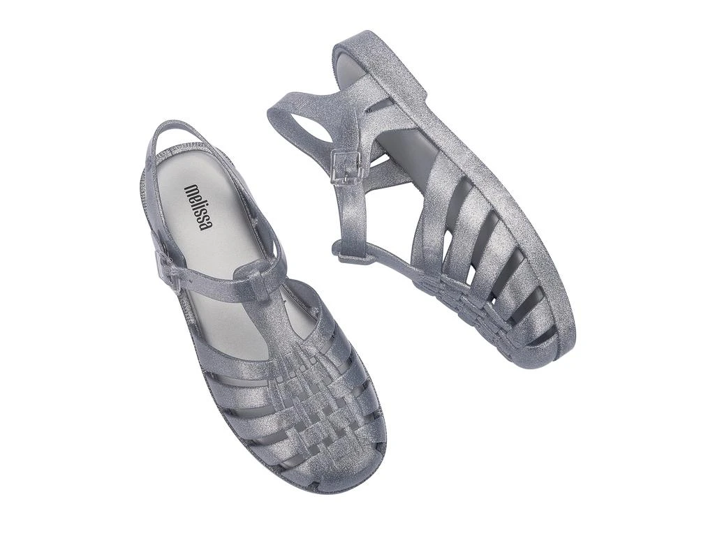 Melissa Shoes Sandales Possession Shiny - Pailleté Transparent 7